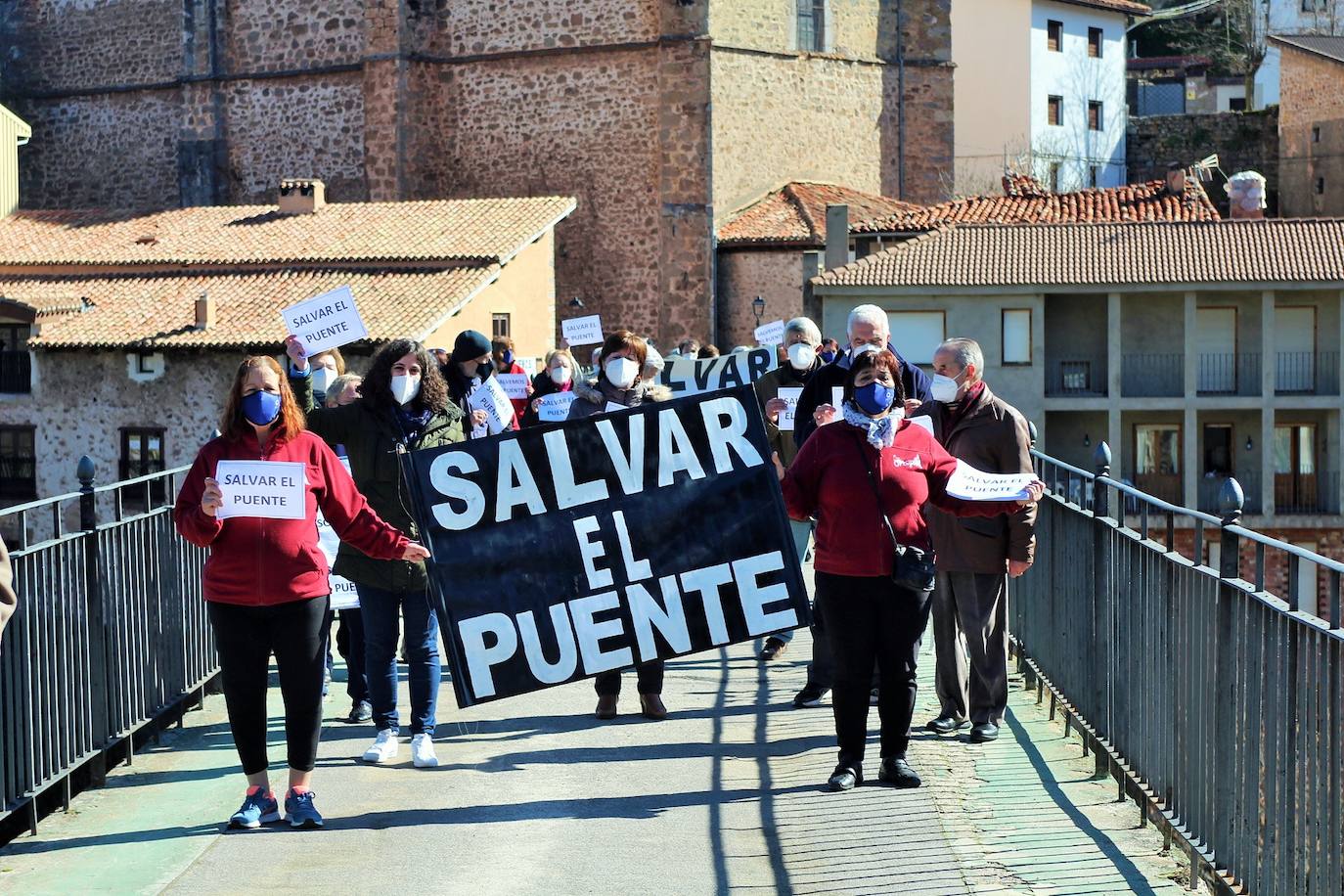 Fotos: Una manifestación de altura