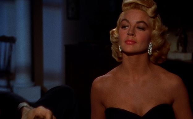 Dorothy Malone, en 'Escrito sobre el viento'.