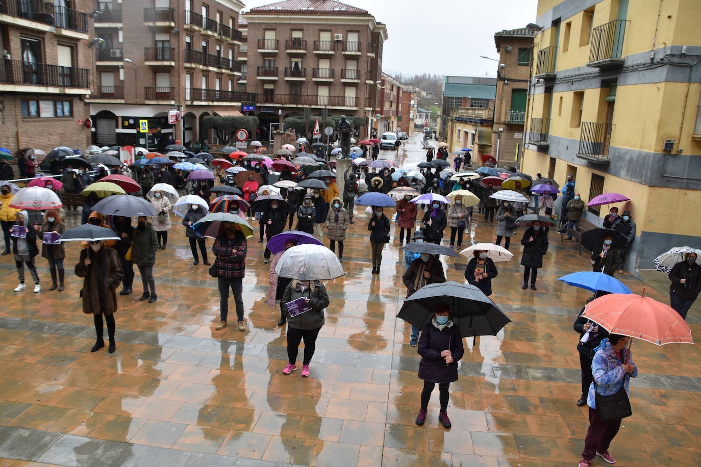 Fotos: Que se concentra contra la violencia de género