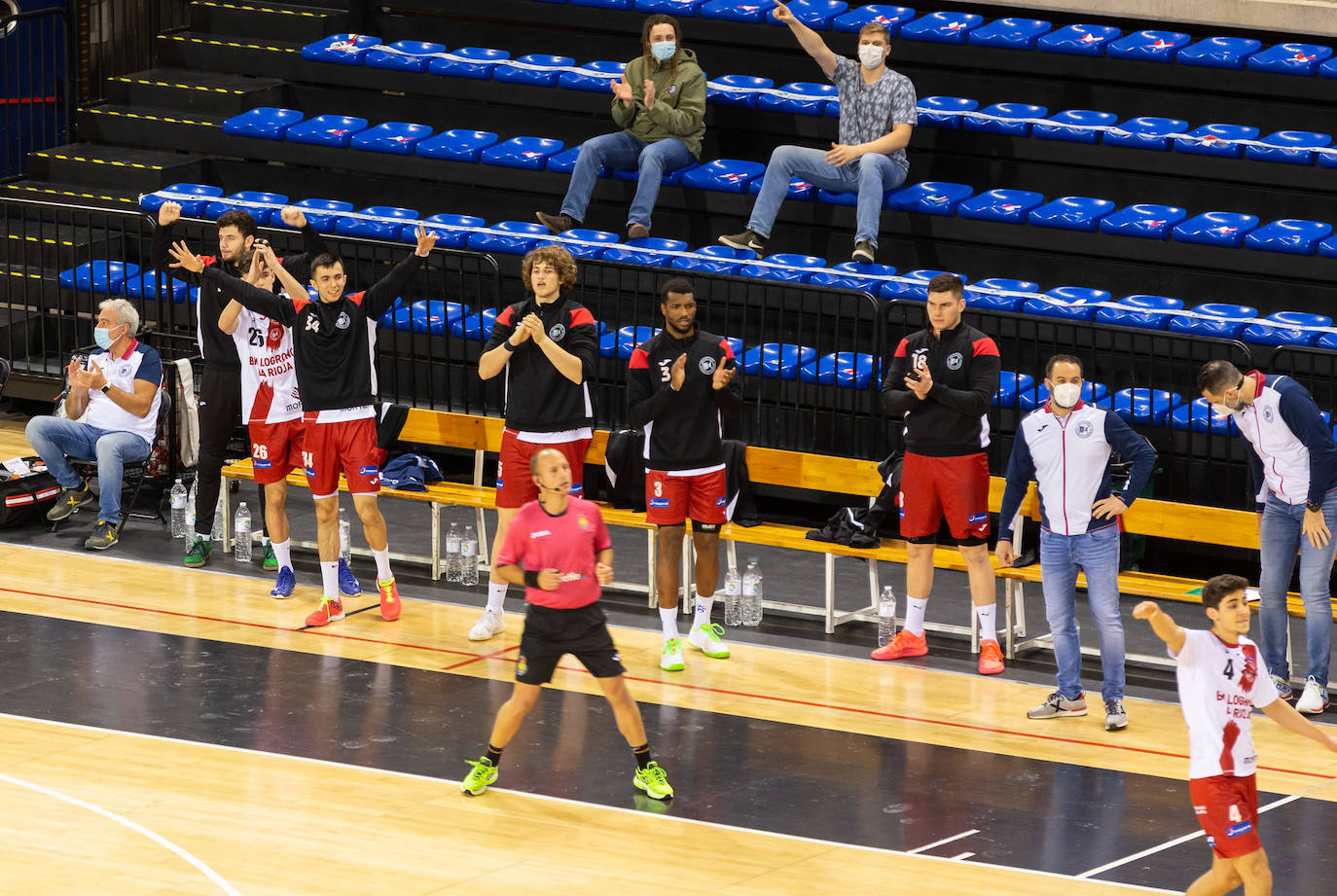 Fotos: Las imágenes de la victoria del Ciudad de Logroño ante el Atlético Valladolid