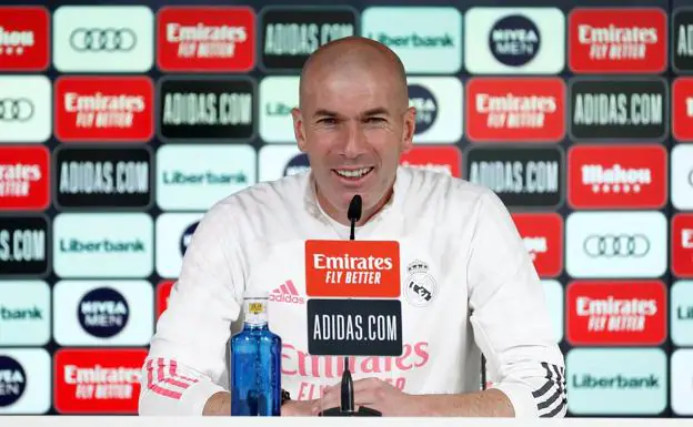 Zidane: «Pase lo que pase en el derbi, vamos a seguir vivos»