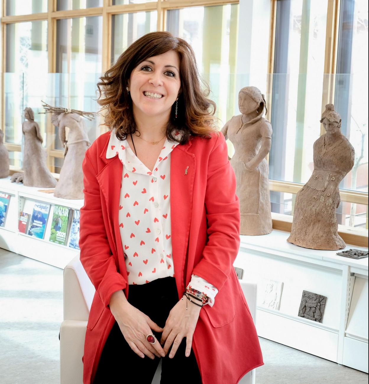 Ana Belén Martínez, alcaldesa de Villamediana de Iregua. 