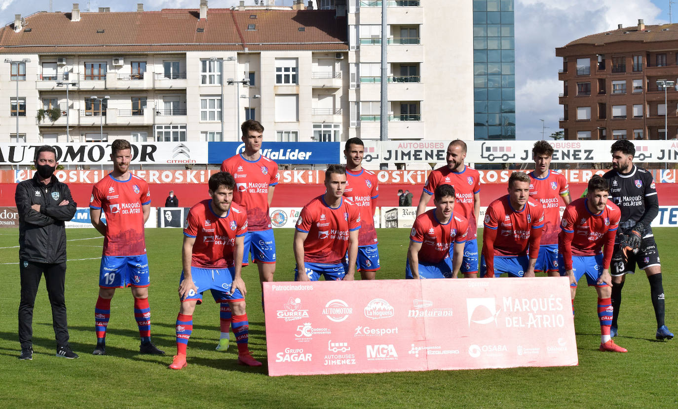 Fotos: La goleada del Calahorra sobre el Osasuna B, en imágenes