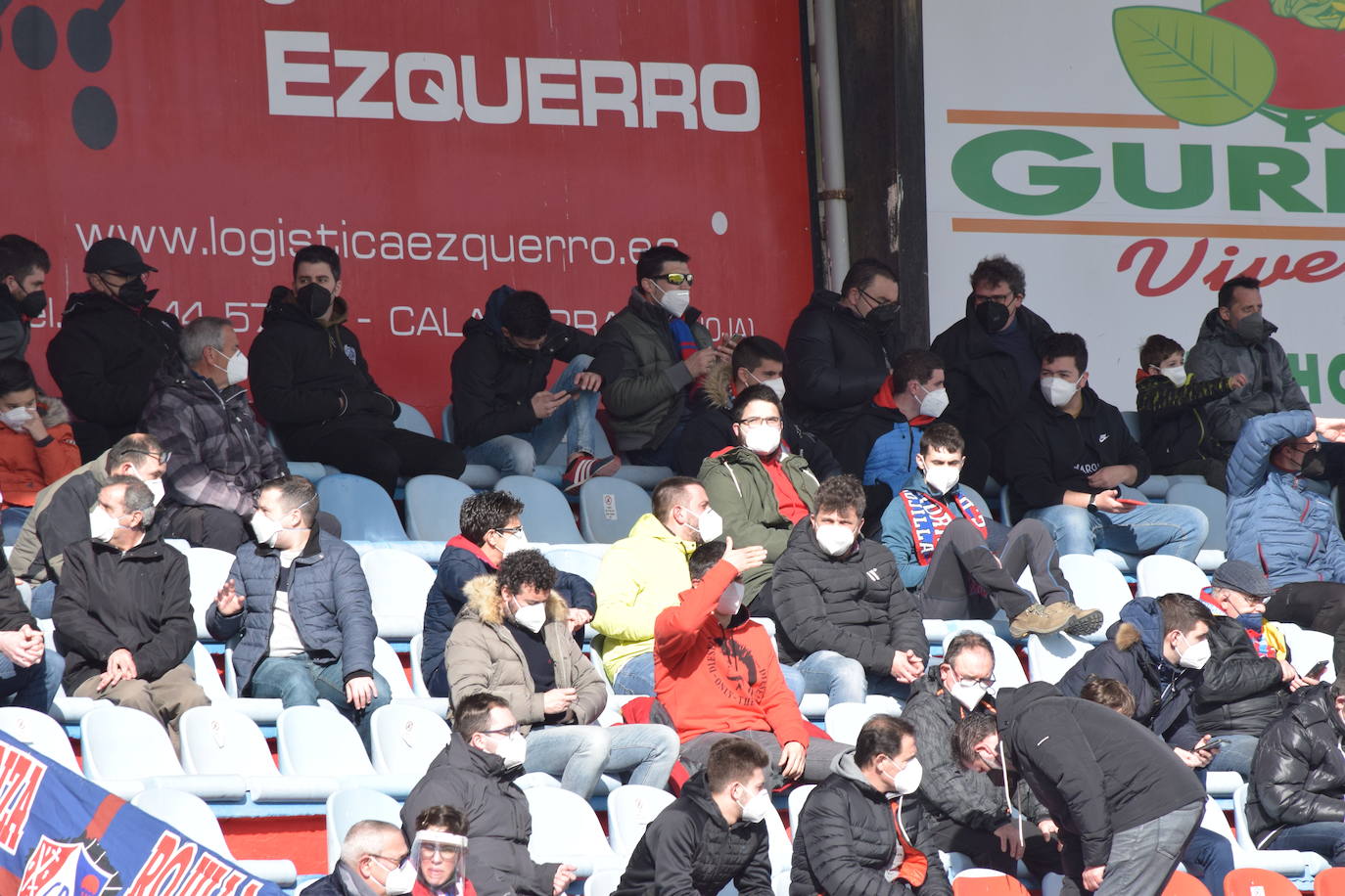Fotos: La goleada del Calahorra sobre el Osasuna B, en imágenes