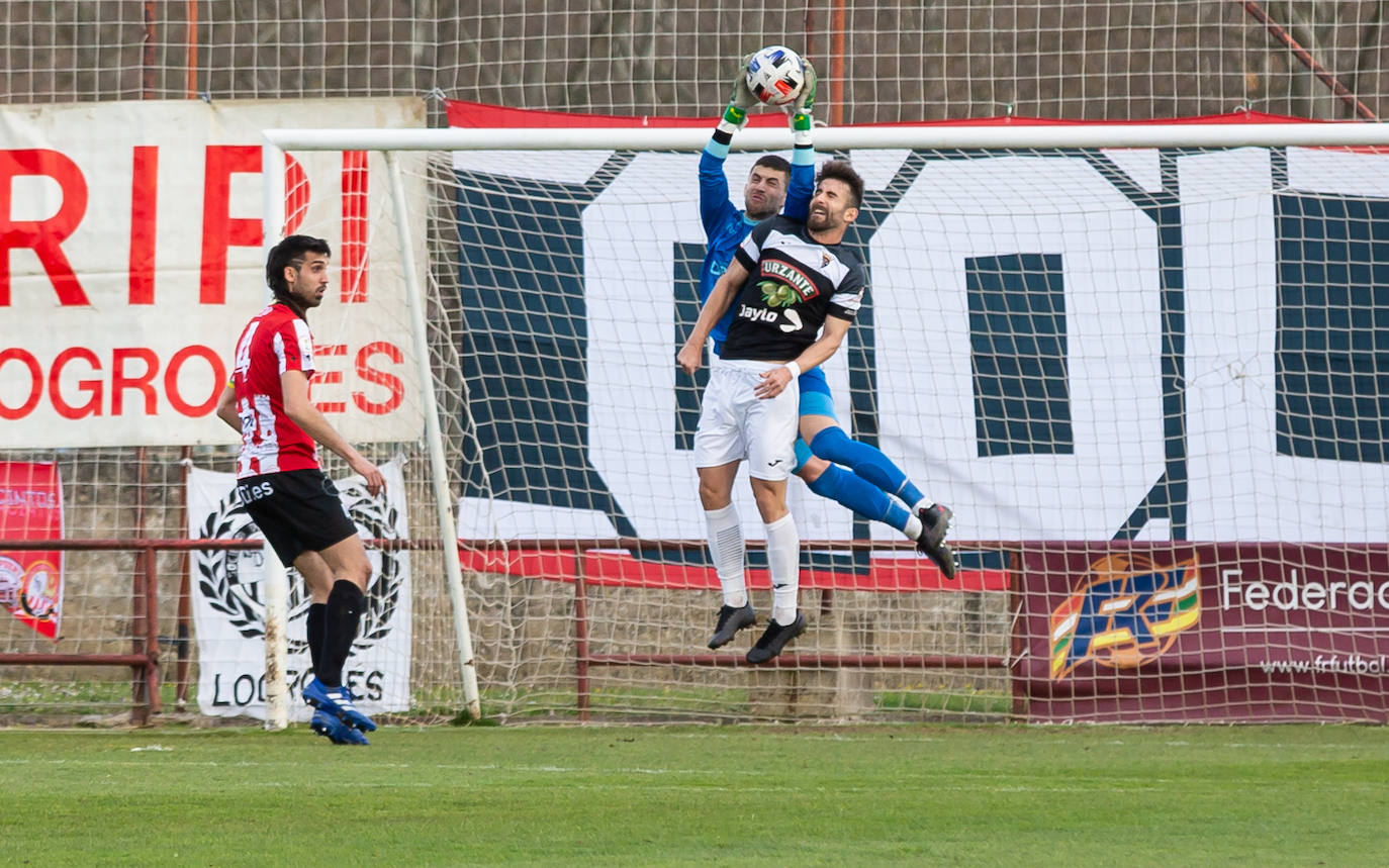 Fotos: Las imágenes de la goleada del Tudelano a la SD Logroñés