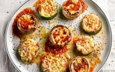 Minipizzas vegetales