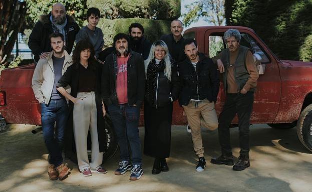 El equipo de 'Lobo feroz'.