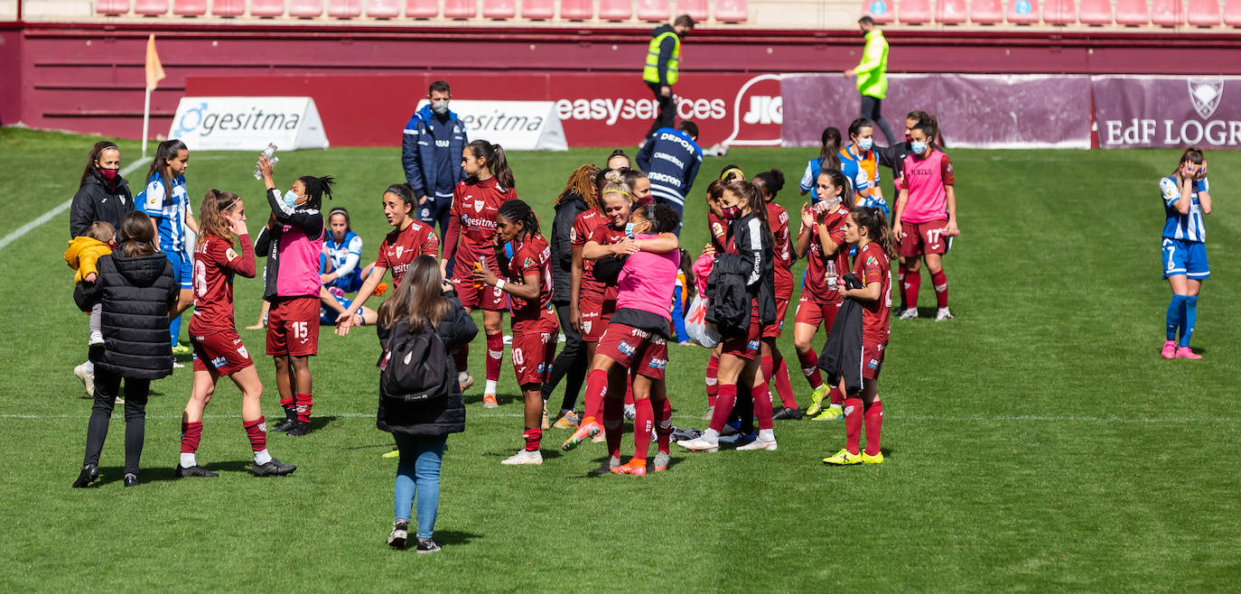 Fotos: Las imágenes de la victoria del EDF Logroño ante el Deportivo