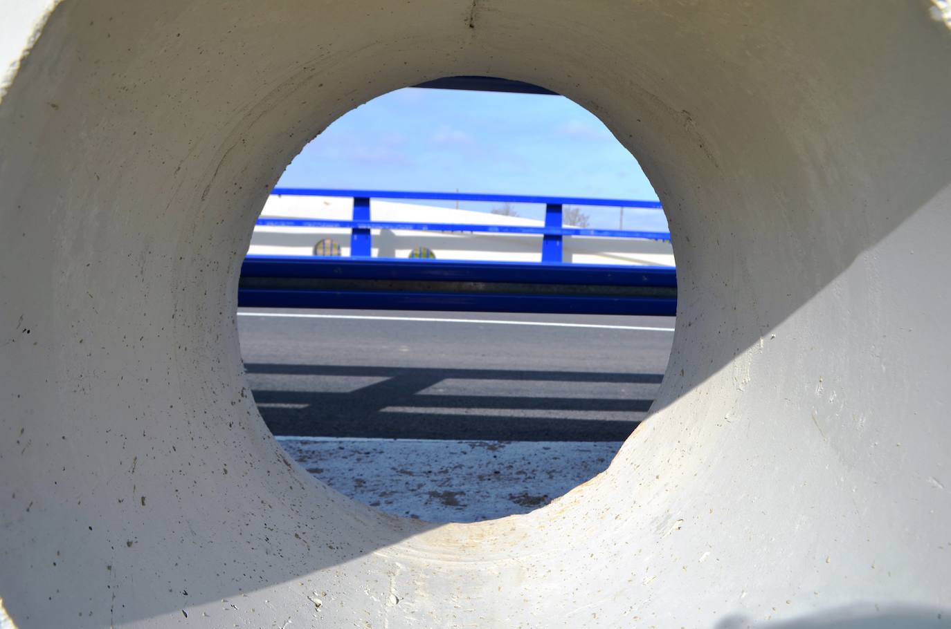 Fotos: Visita al nuevo puente sobre el canal de Lodosa