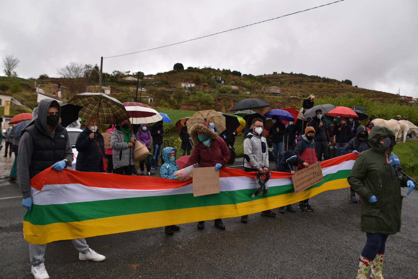 Protestas en Ocón