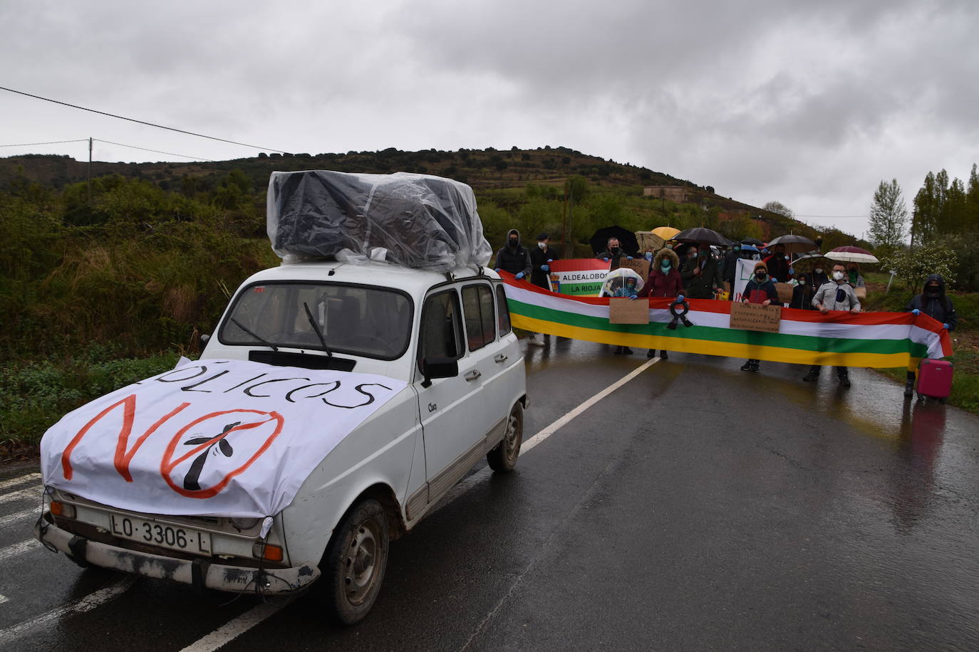 Protestas en Ocón