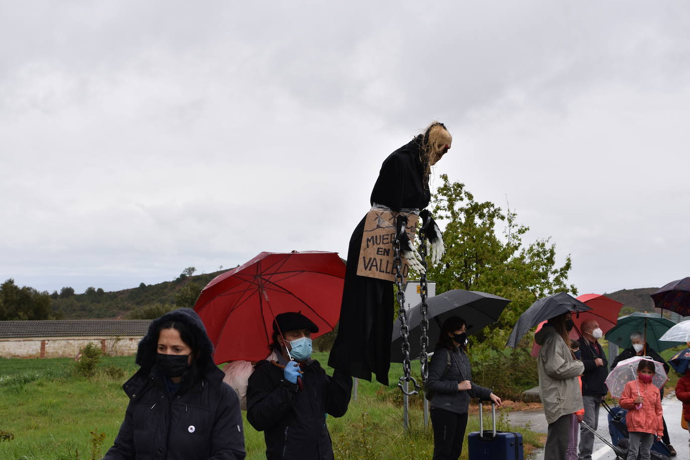 Protestas en Ocón