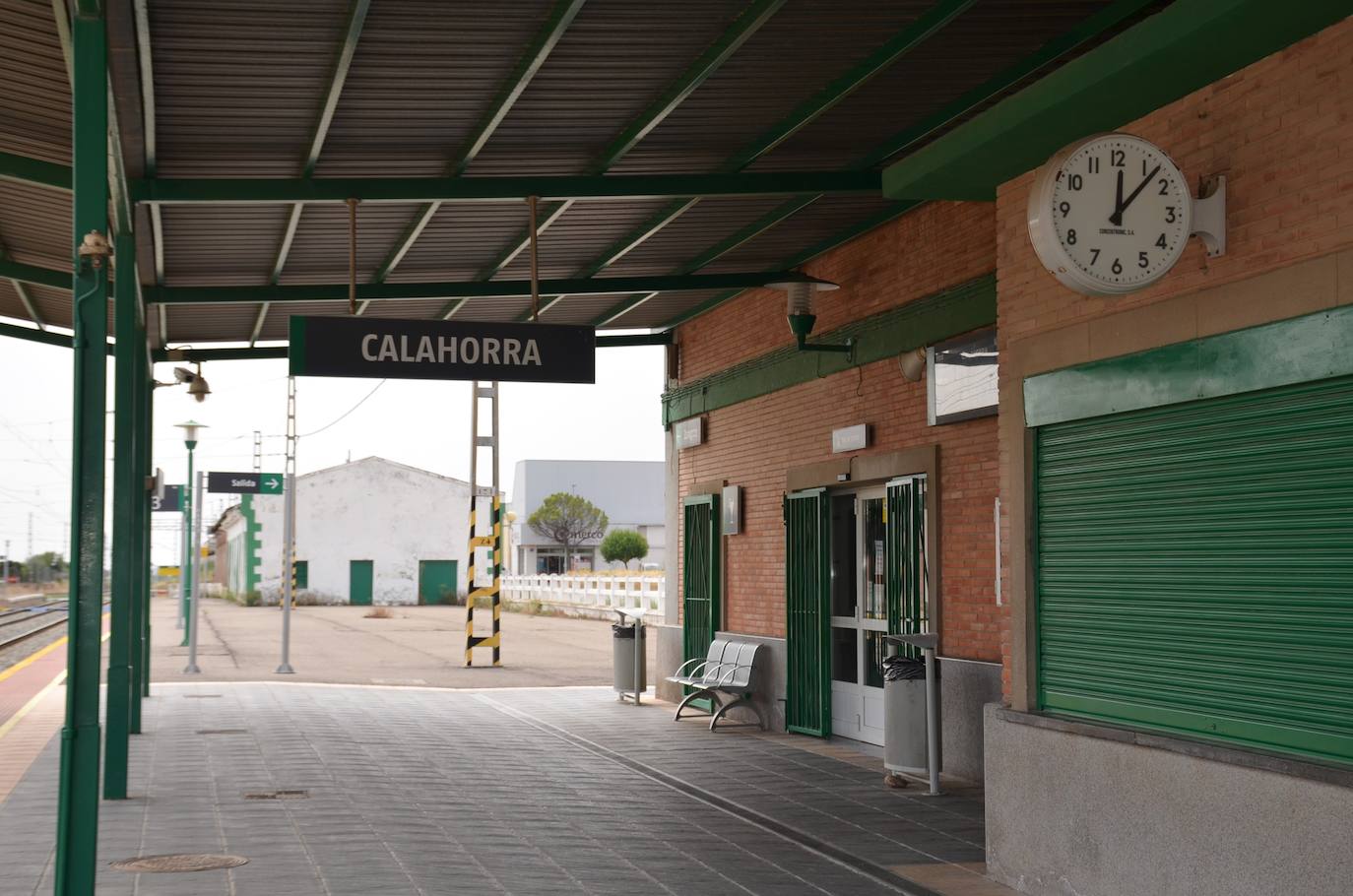 Estación de tren de Calahorra. 