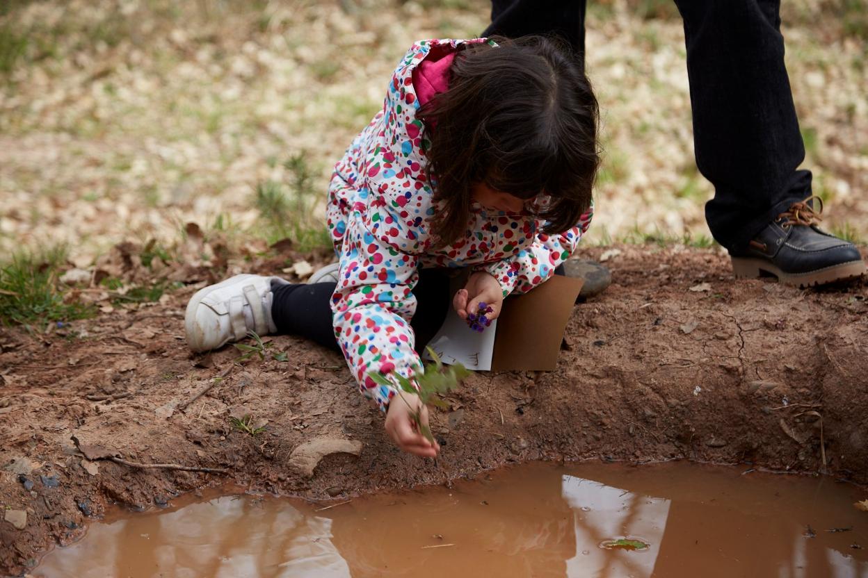 Niños y mayores se involucran en las tareas encomendadas. 