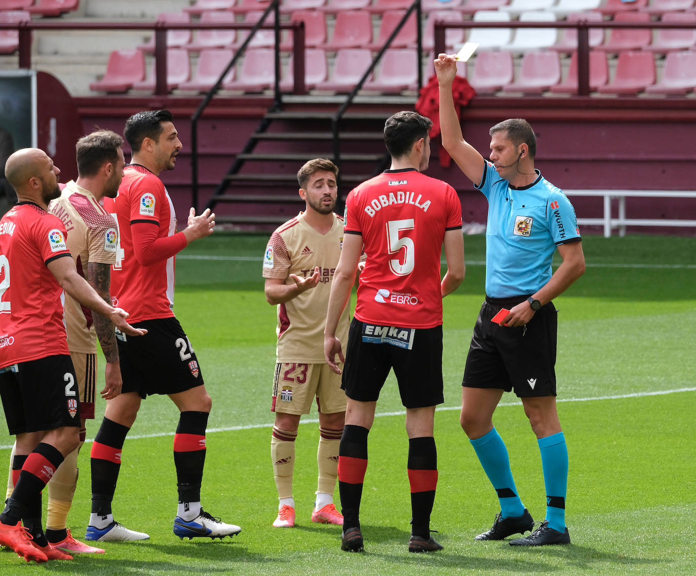 Fotos: Las imágenes de la derrota de la UD Logroñés ante el Cartagena