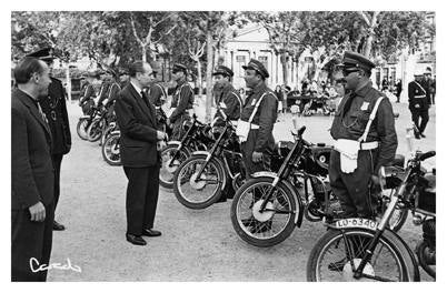 Imágenes antiguas de la Policía Local de Logroño, que conmemora sus 160 años de existencia. 