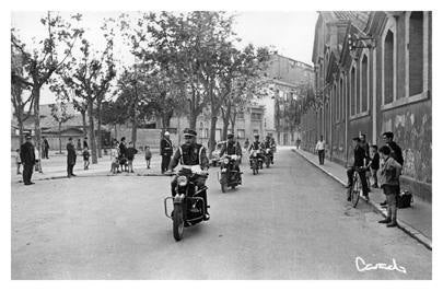 Imágenes antiguas de la Policía Local de Logroño, que conmemora sus 160 años de existencia. 