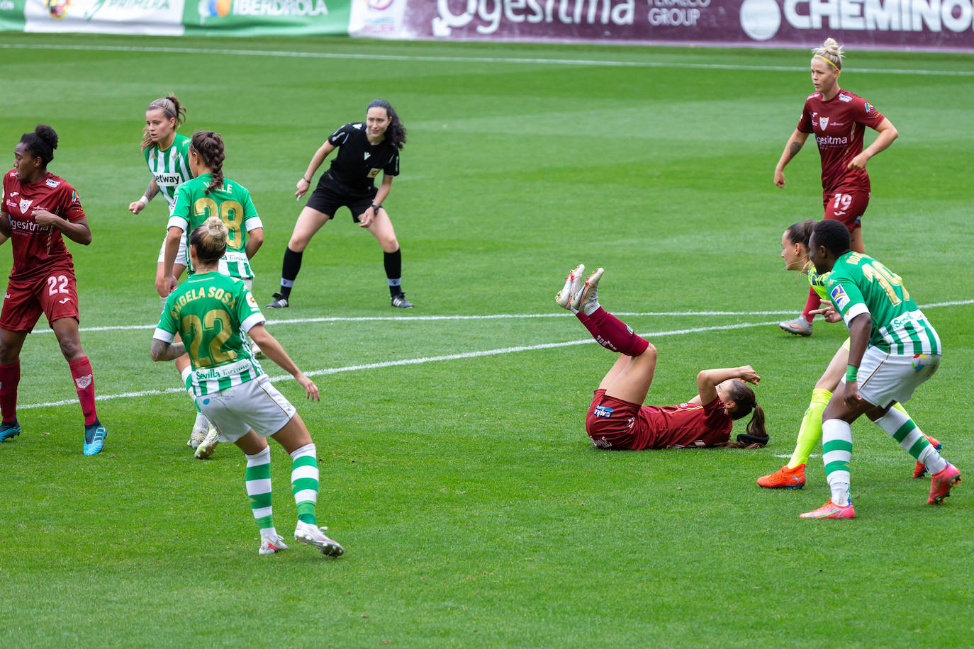 Fotos: La derrota del EDF Logroño ante el Betis, en imágenes