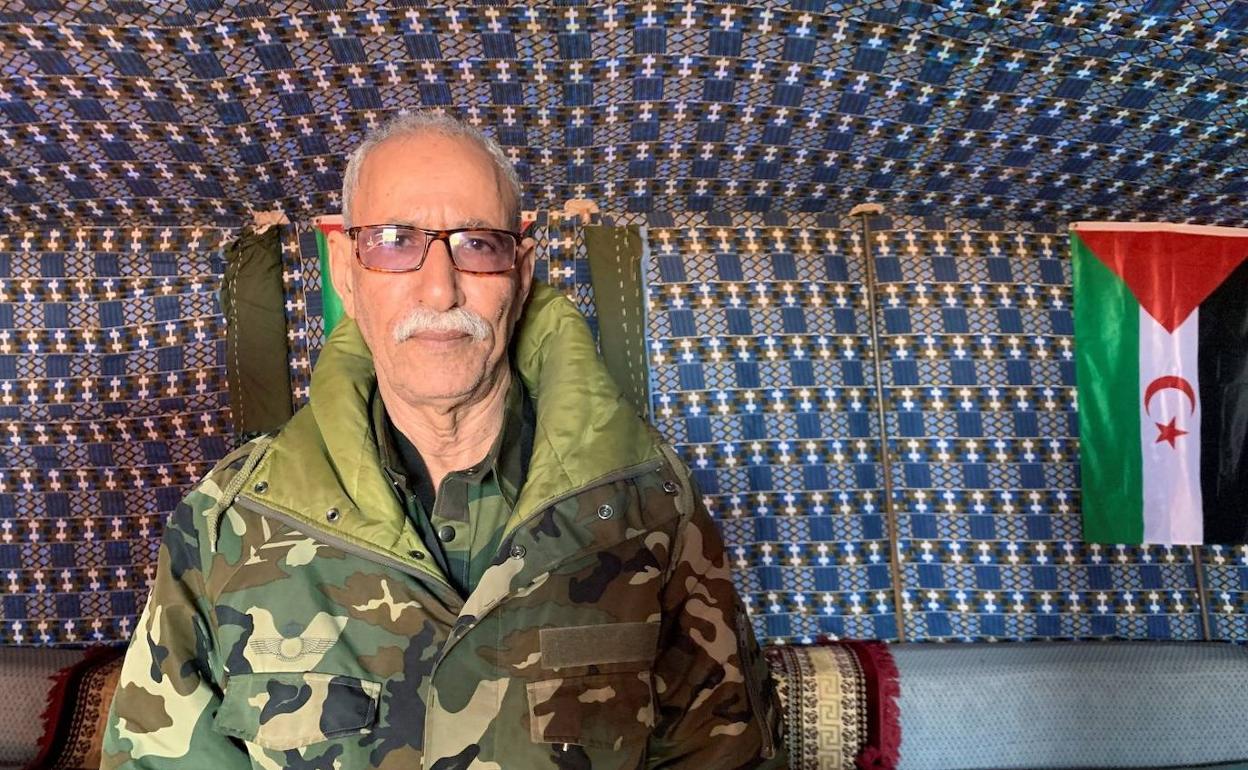 Brahim Gali, líder del Frente Polisario y presidente de la autoproclamada República Árabe Saharaui Democrática, en una imagen de archivo. 