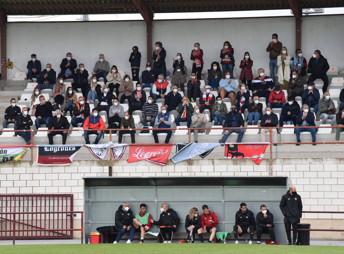 Fotos: El triunfo de la SD Logroñés ante el Bilbao Athletic, en imágenes