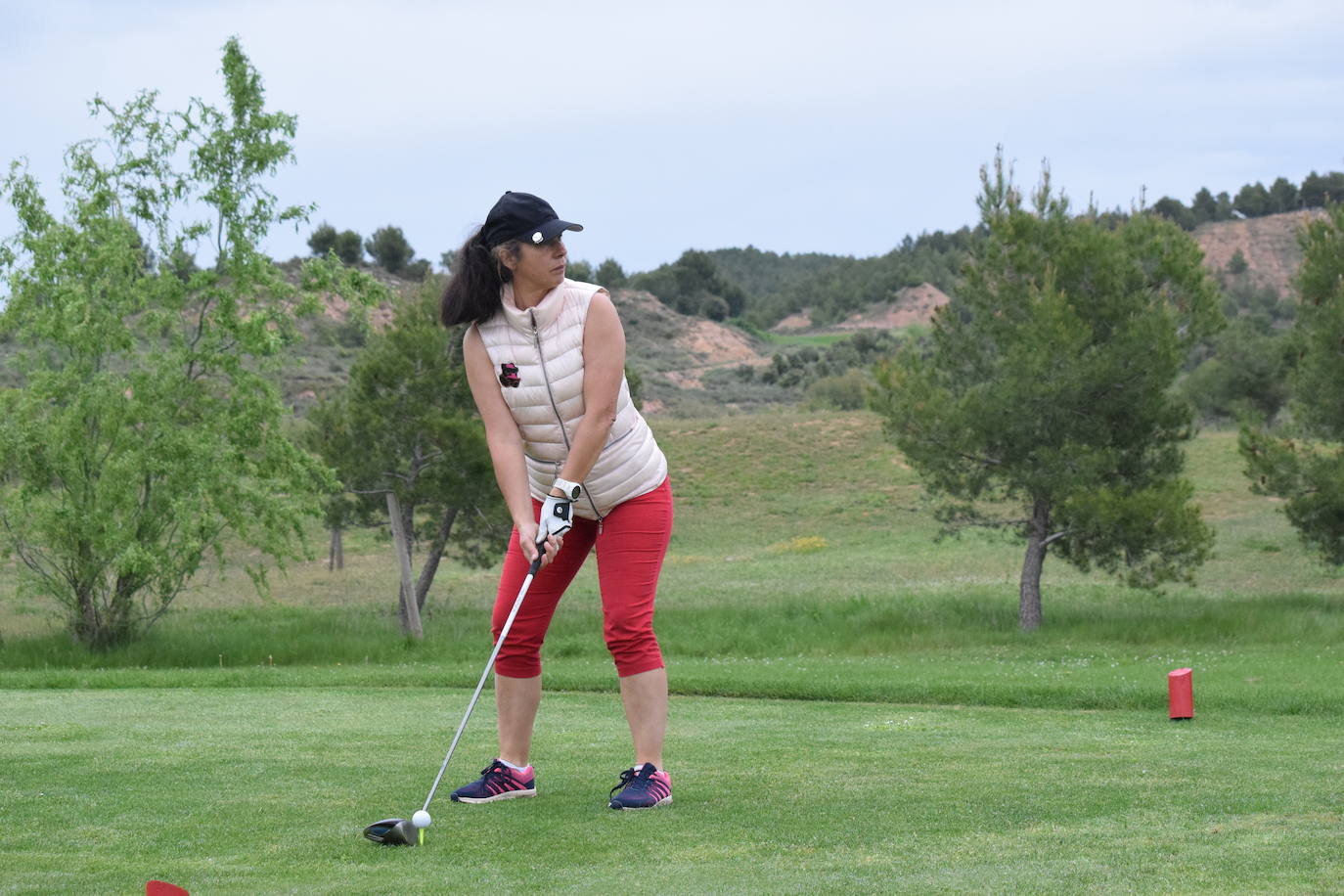 Los participantes en el torneo Bodegas Altanza de la Liga de Golf y Vino disfrutaron de un gran día de gol en El Campo de Logroño.