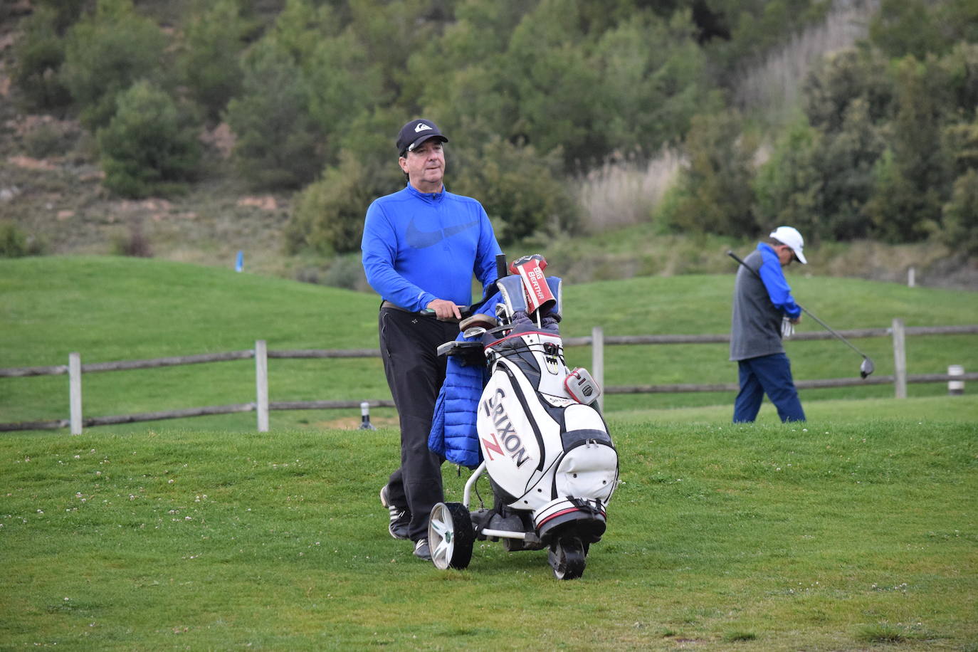 Los participantes en el torneo Bodegas Altanza de la Liga de Golf y Vino disfrutaron de un gran día de gol en El Campo de Logroño.