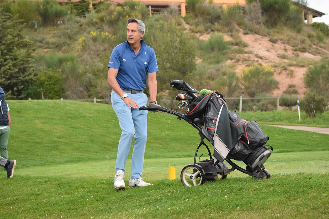 Los participantes en el torneo Bodegas Altanza de la Liga de Golf y Vino disfrutaron de un gran día de gol en El Campo de Logroño.