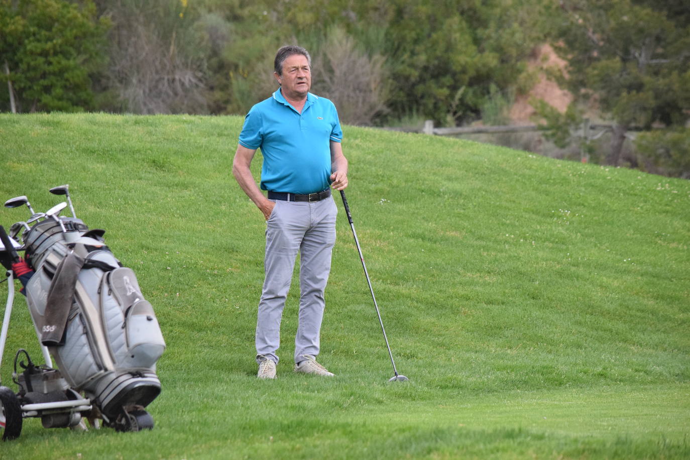 Los participantes en el torneo Bodegas Altanza de la Liga de Golf y Vino disfrutaron de un gran día de gol en El Campo de Logroño.