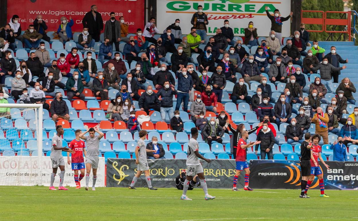 Imagen de la grada de La Planilla. 