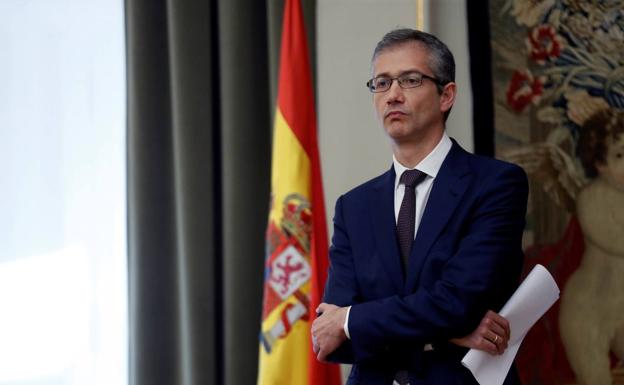 El gobernador del Banco de España, Pablo Hernández de Cos. 