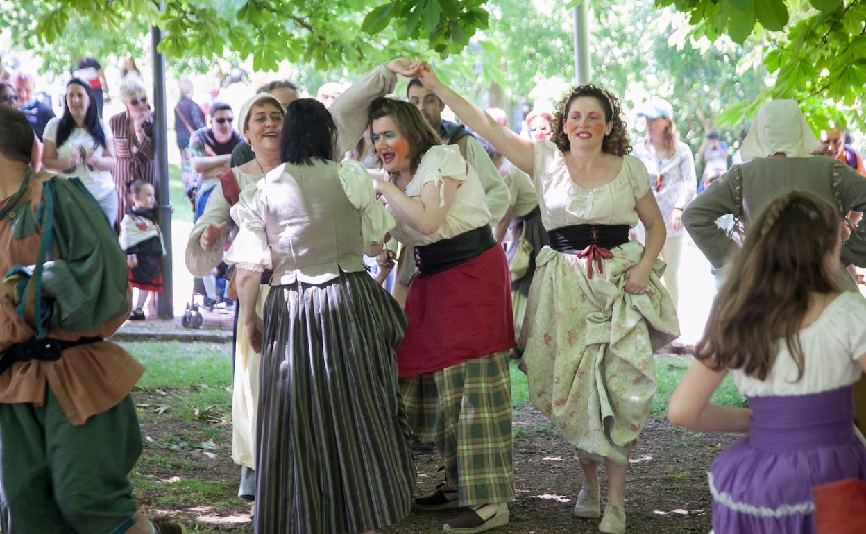 Recreación del Sitio de Logroño. 