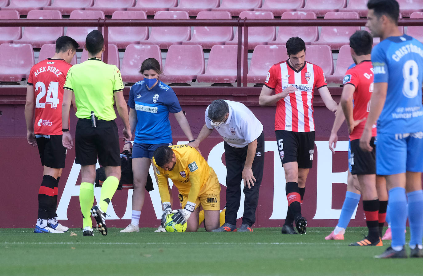 Fotos: Las imágenes de la victoria de la UD Logroñés sobre el Fuenlabrada