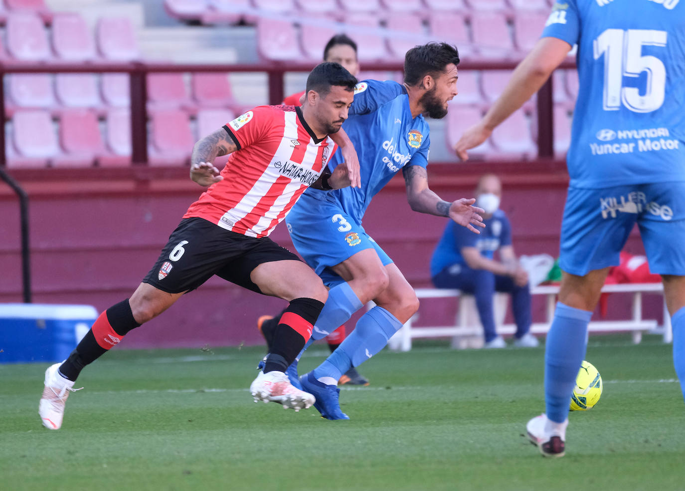 Fotos: Las imágenes de la victoria de la UD Logroñés sobre el Fuenlabrada