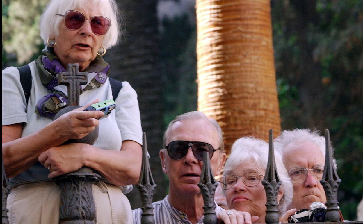 Turistas británicos en Málaga.