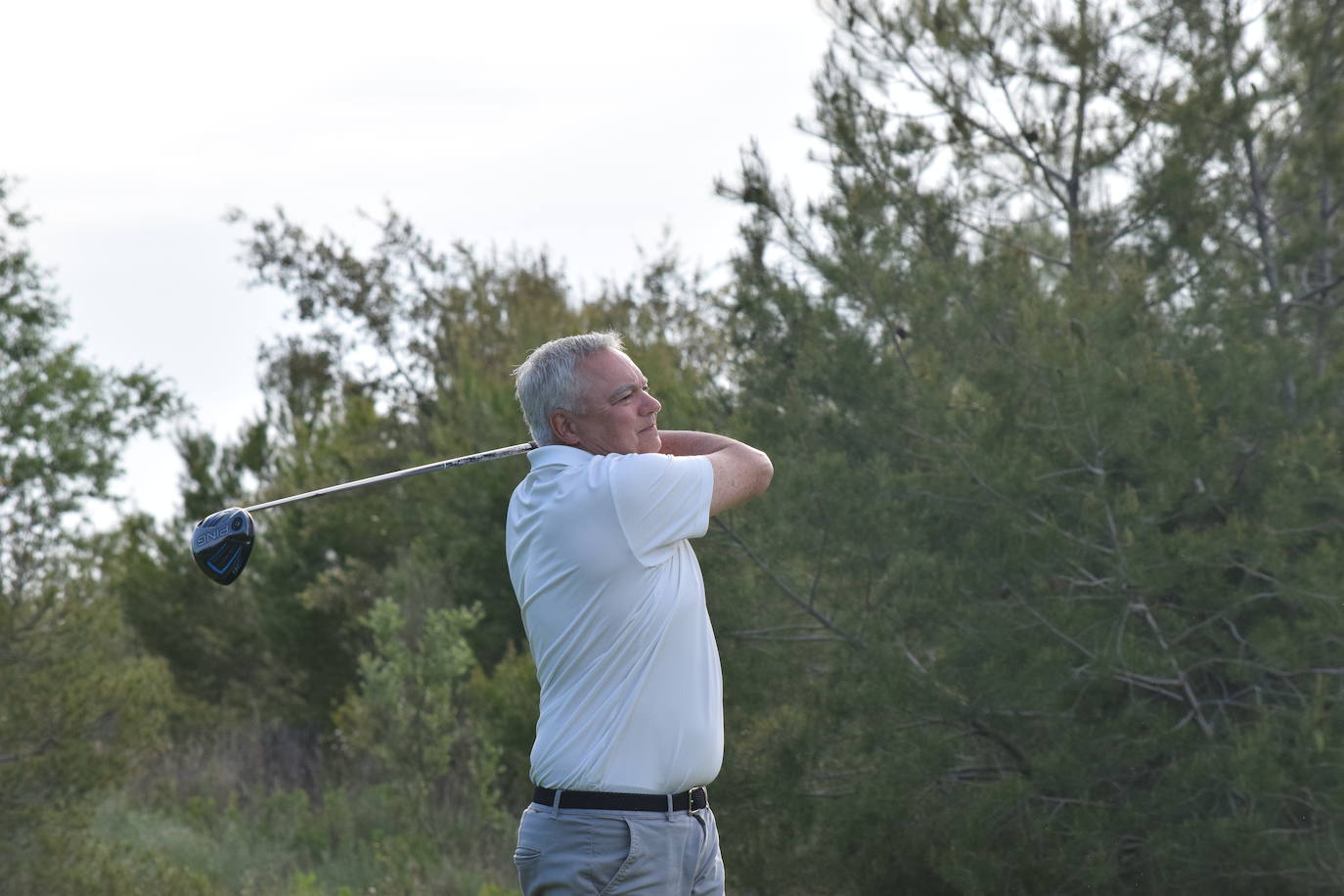 Los participantes el el torneo Bodegas Marco Real de la Liga de Golf y Vino disfrutaron de un gran día de golf en El Campo de Logroño.