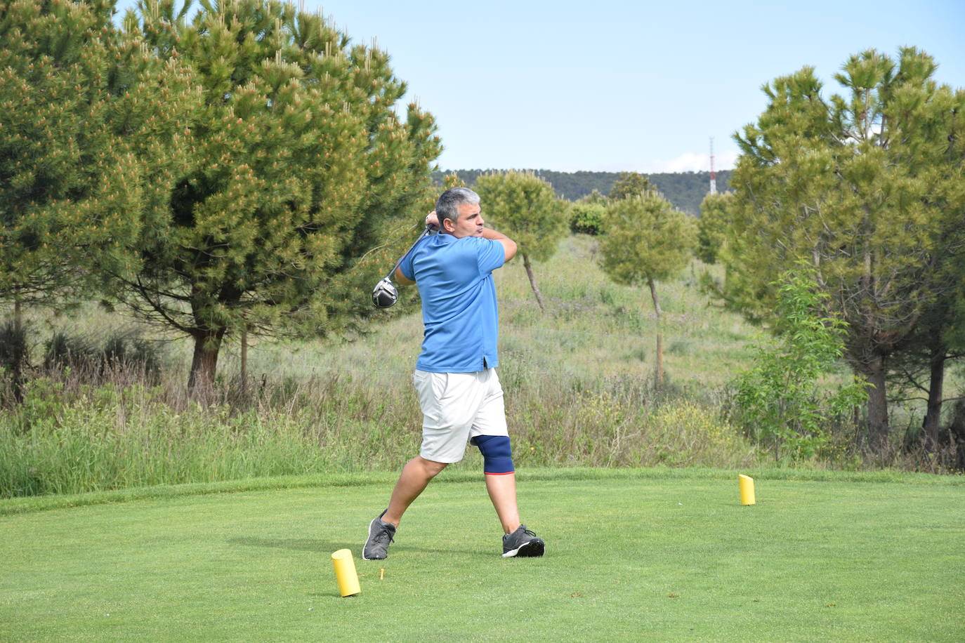 Los participantes el el torneo Bodegas Marco Real de la Liga de Golf y Vino disfrutaron de un gran día de golf en El Campo de Logroño.