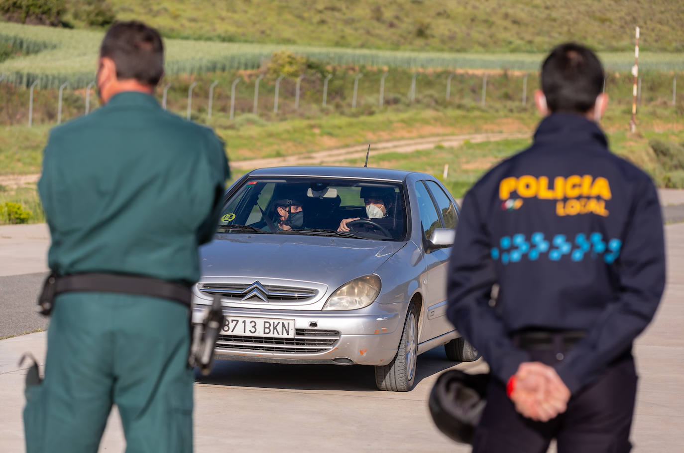 Fotos: Formación en conducción a la Policía Local