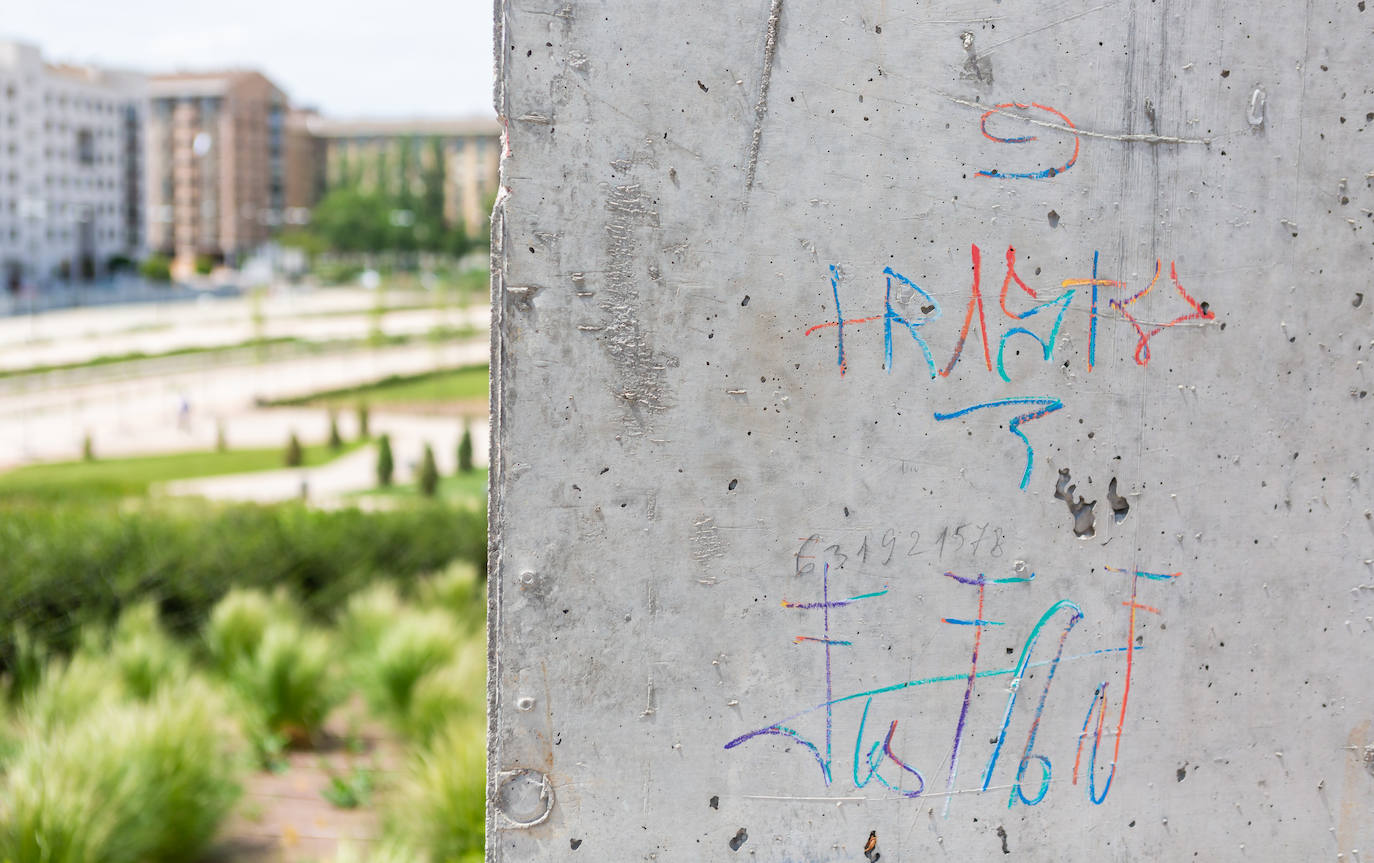 Fotos: Vandalismo en el parque Felipe VI