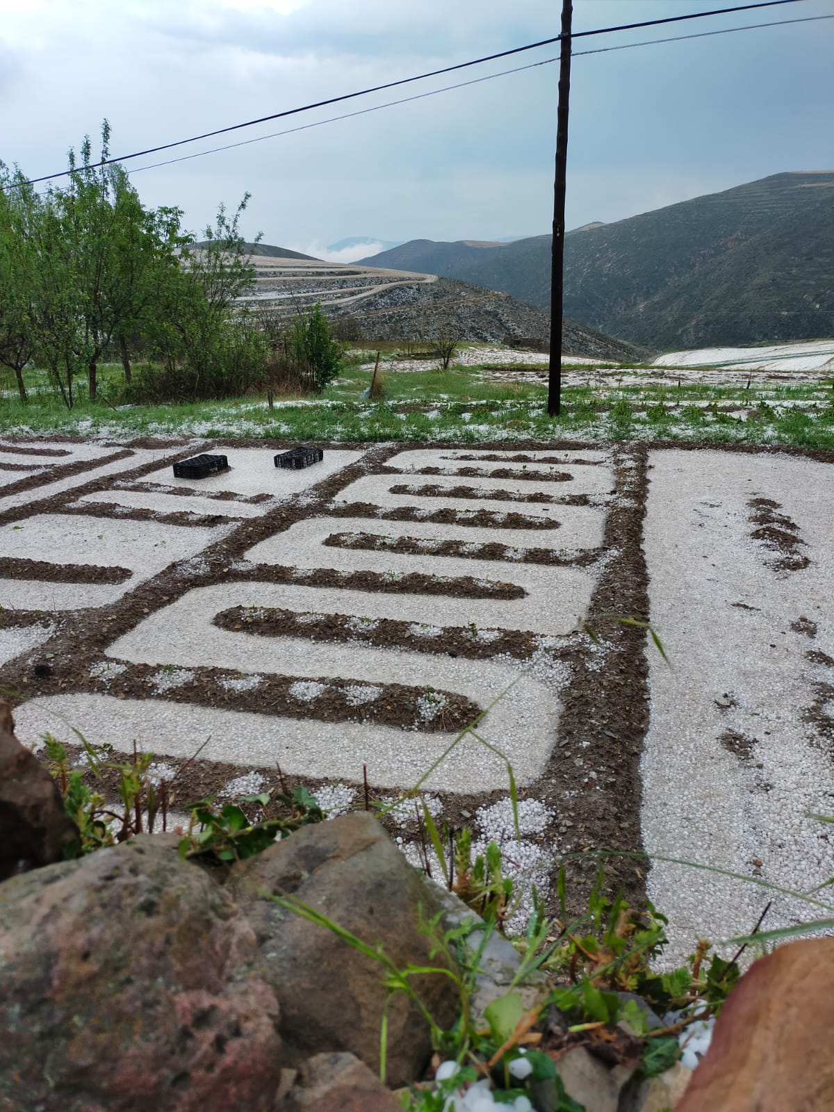 VÍDEO | Fin de semana pasado por agua y granizo en Navajún