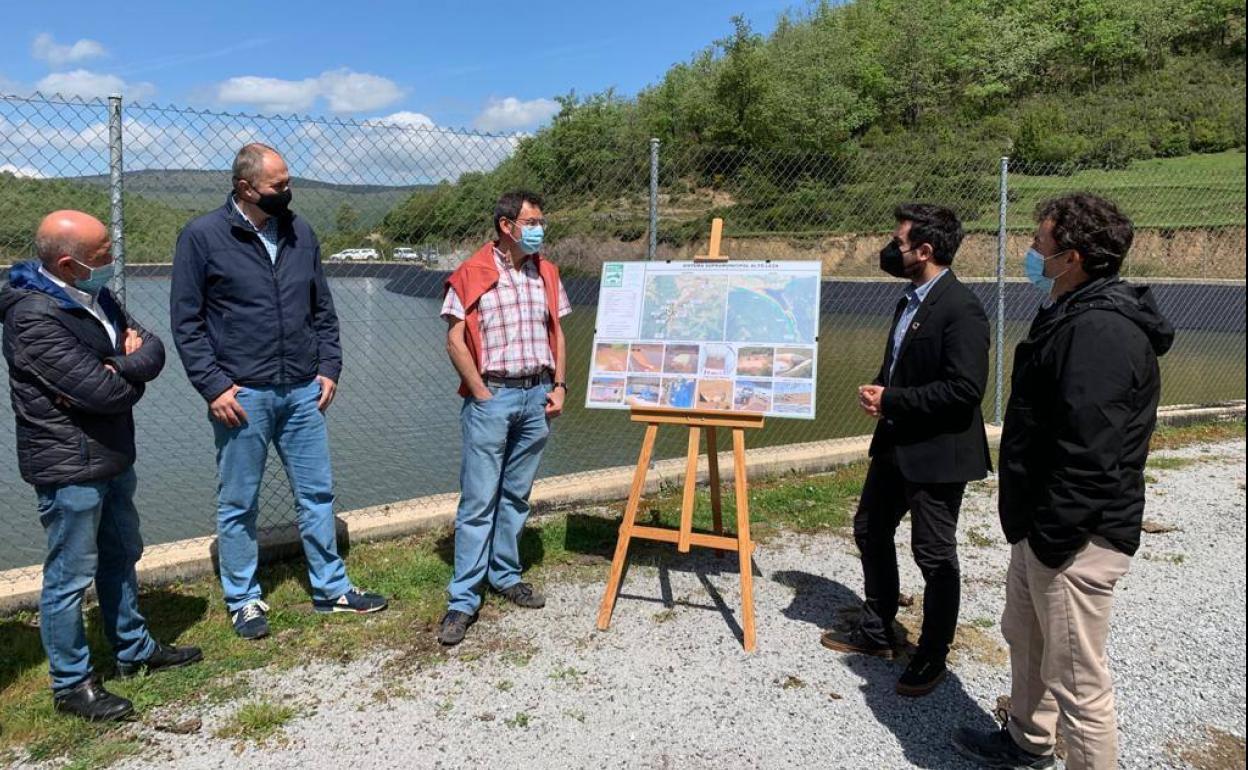 La potabilizadora del Alto Leza suministra agua a Laguna, Cabezón y Jalón de Cameros