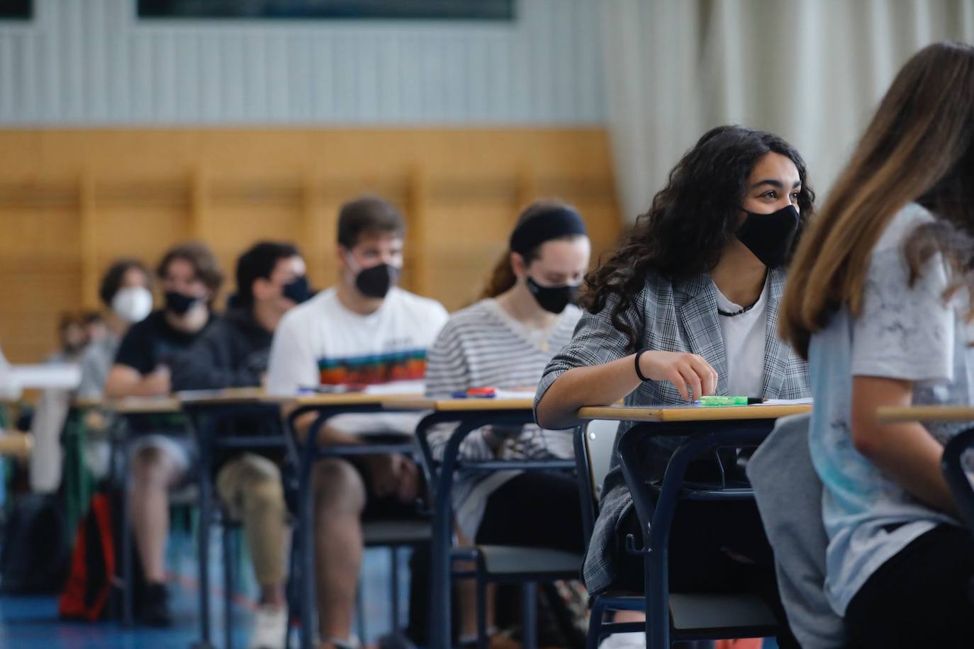 1.456 estudiantes de La Rioja comienzan la EBAU en diez sedes para evitar contagios de COVID. 