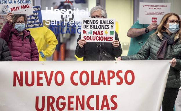 Los médicos de Urgencias exigen al Gobierno la retirada de su plan de reestructuración
