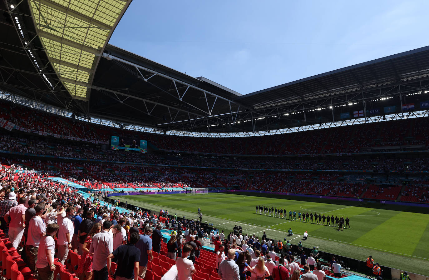 Fotos: Las mejores imágenes del Inglaterra - Croacia