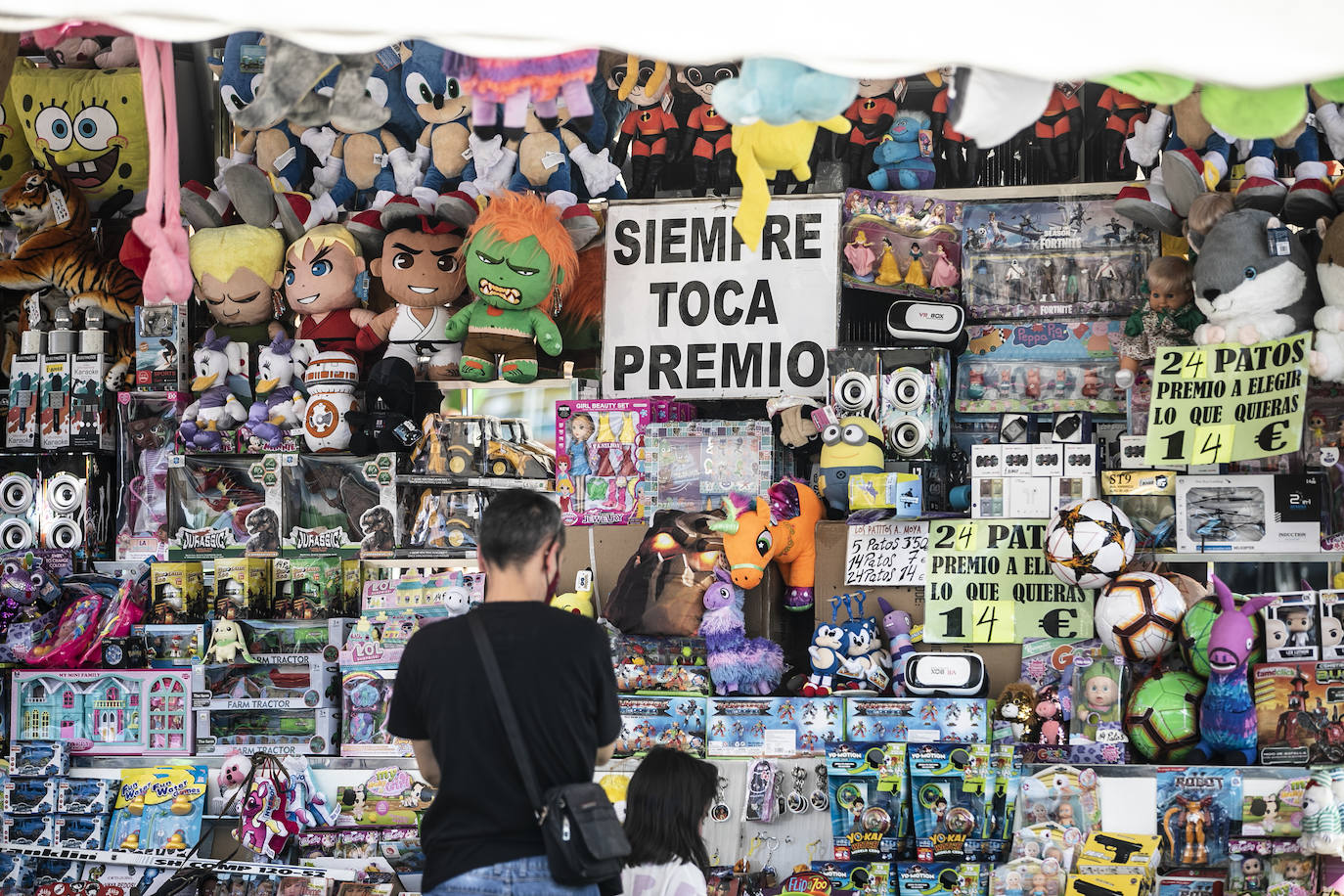 Fotos: Diversión en las barracas en su regreso a Logroño