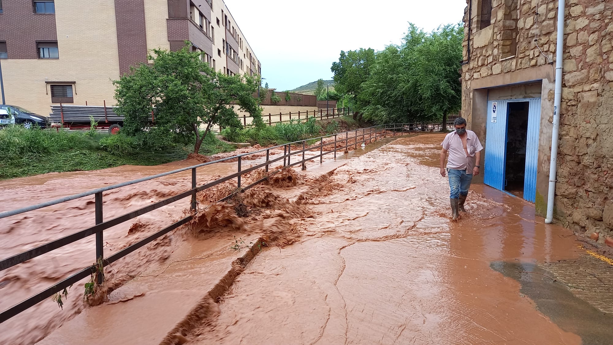 Fotos: Las imágenes de la tormenta en Fuenmayor