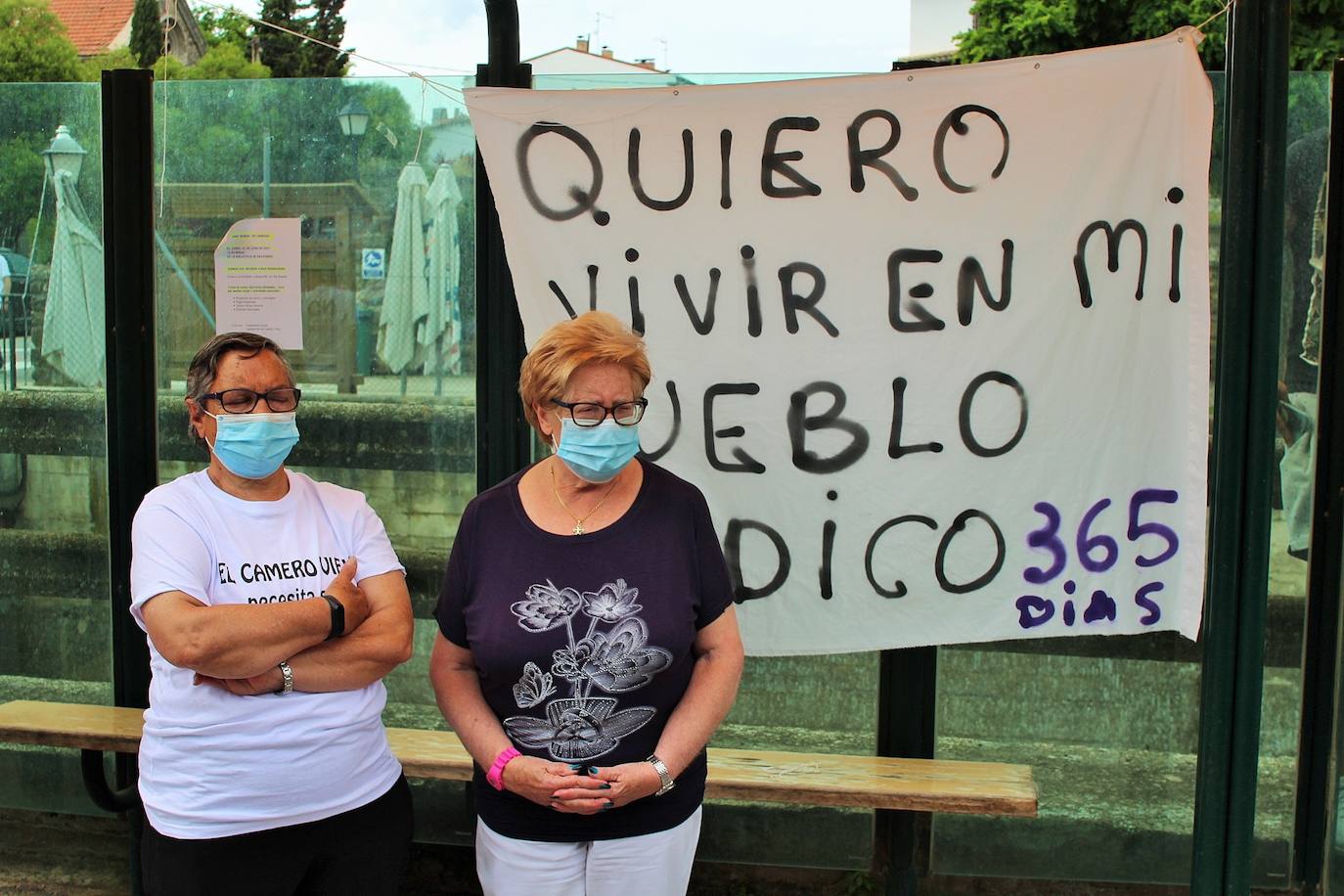 Fotos: Protesta en Cameros en defensa de las Urgencias