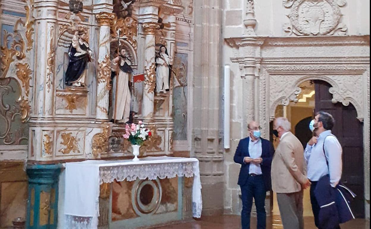 La Rioja invierte cerca de 50.000 euros en el monasterio de la Piedad de Casalarreina