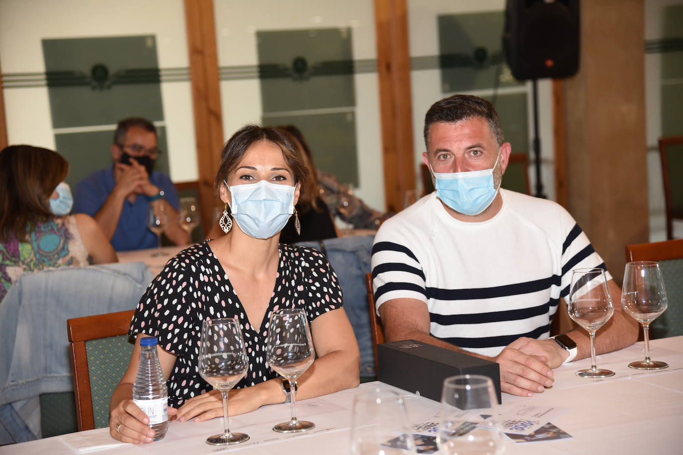 Tras la jornada de juego, los participantes en el torneo Bodegas Ontañón de la Liga de Golf y Vino disfrutaron de los vinos de la bodega en El Campo de Logroño.