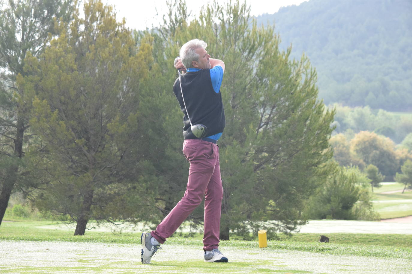 Los participantes en el torneo Bodegas Ontañón de la Liga de Golf y Vino disfrutaron de un gran día de golf en El Campo de Logroño.