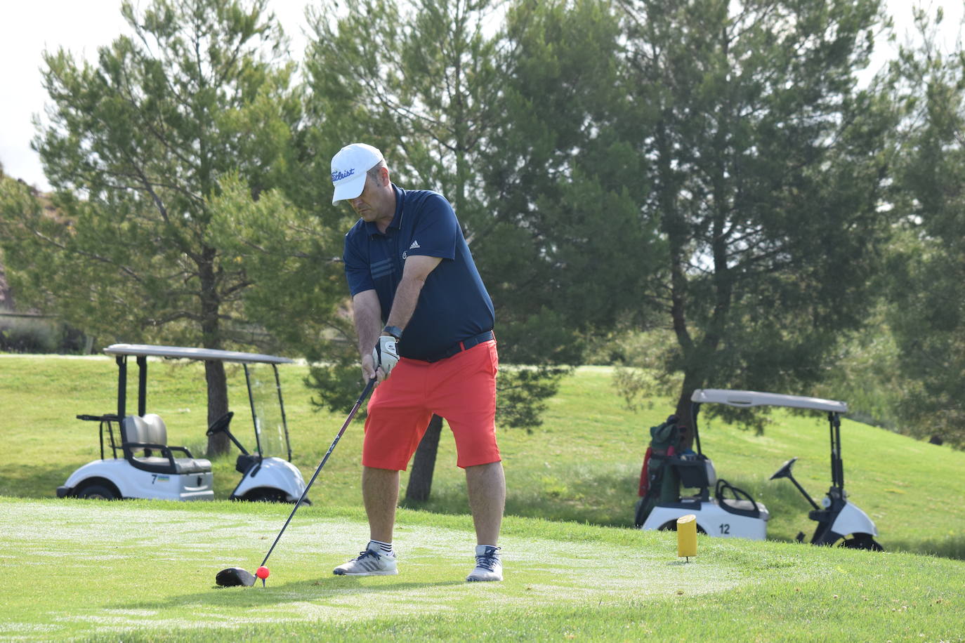 Los participantes en el torneo Bodegas Ontañón de la Liga de Golf y Vino disfrutaron de un gran día de golf en El Campo de Logroño.